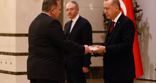 Cumhurbaşkanı Erdoğan, Hırvatistan Büyükelçisini kabul etti