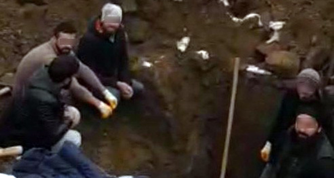 KaÃ§ak kazÄ±cÄ±lara jandarmadan suÃ§Ã¼stÃ¼