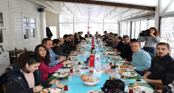 TSYD Sivas Şubesi üyeleri kahvaltıda buluştu