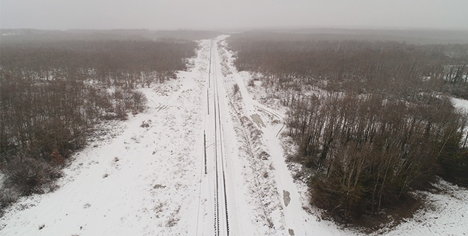 İstanbul’da etkili olan kar kartpostallık görüntüler oluşturdu
