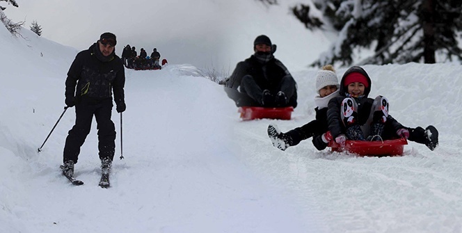Dünyanın en uzun mesafeli kızak parkuru ilgi görüyor