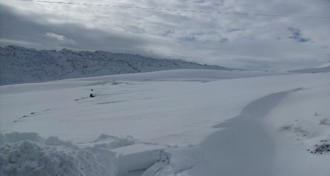 Kato’da kar kalınlığı 3 metreyi aştı