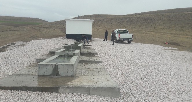 Aksaray Altınkaya köyünde HİS tesisi tamamlandı