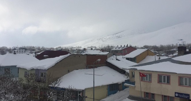 Bingöl’de kar nedeniyle okullar tatil edildi