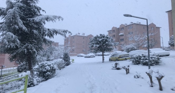 Sakarya’da şehir merkezinin yüksek kesimlerinde kar etkili oldu