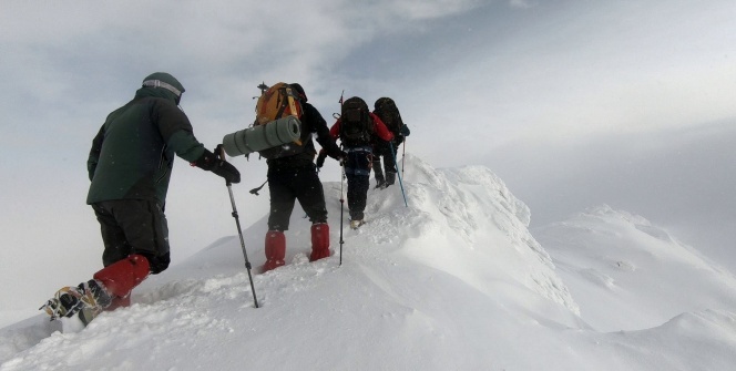 -30 derecede Uludağ’ın zirvesine tırmananlar gözlerine inanamadı