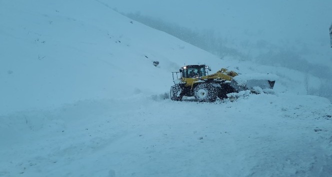 Siirt’te kapanan köy yolları için çalışma başlatıldı