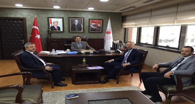 Başkan Keleş, Ankara’da iki bakan yardımcısı ile görüştü