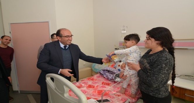 Başkan Mustafa Çöl’den hastane ziyareti
