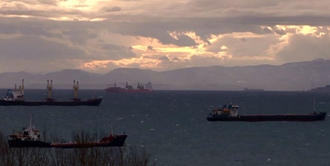 Bulutlar kartpostallık görüntüler oluşturdu