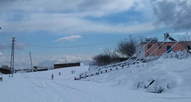 Dicle Elektrik ekipleri zorlu şartlara aldırmadan arızalara müdahale ediyor