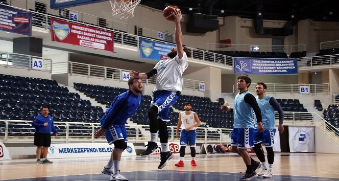 Denizli Basket Samsun Anakent maçı hazırlıklarını sürdürüyor