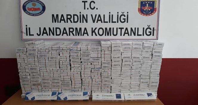 Mardin’de 2 bin 120 paket kaçak sigara ele geçirildi