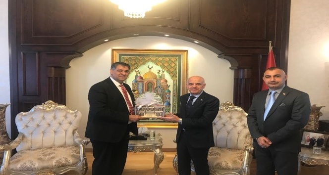 Rektör Polat, 4 ülkenin Ankara büyükelçilerini ziyaret etti