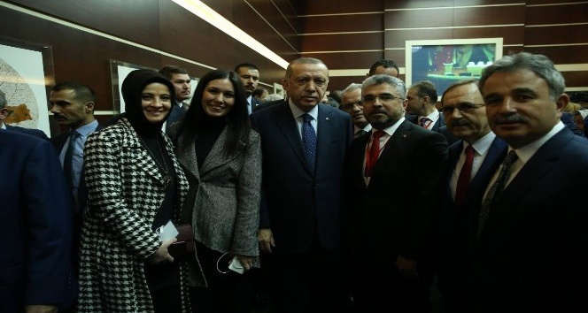 Samsun heyeti Erdoğan ile buluştu