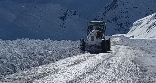 Van’da kar yağışı durdu mücadelesi devam ediyor