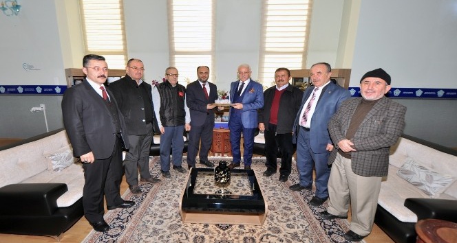 Başkan Özaltun’dan Rektör Zorlu’ya ziyaret