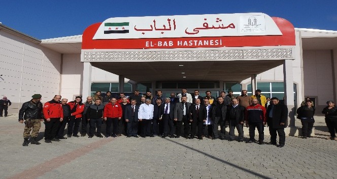 Suriye’nin Çobanbey kentinde 112 komuta merkezi faaliyete geçti