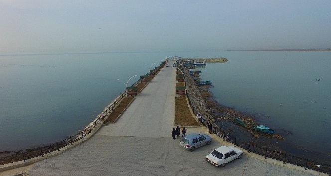 Beyşehir Gölü sahilinin çehresi değişti