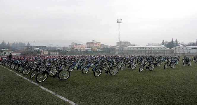 Kilis’te 15 bin eve 15 bin bisiklet kampanyası