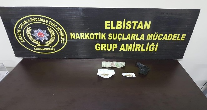 Elbistan’da uyuşturucu operasyonu: 1 tutuklama