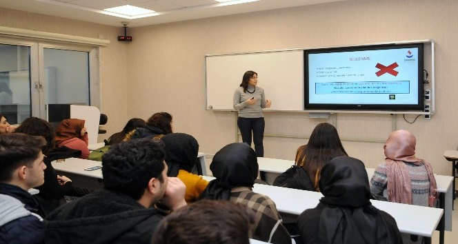 Orhan Sevinç Mesleki Ve Teknik Anadolu lisesi öğrencileri bilgilendirildi