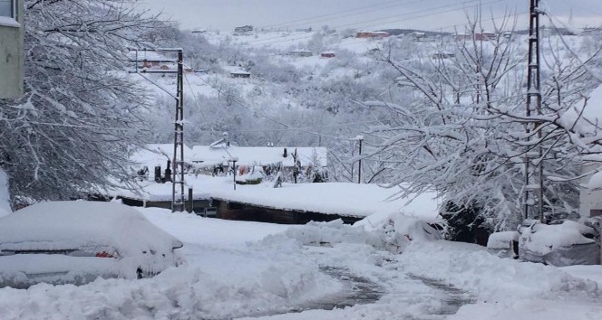 Elvanpazarcık Belediyesi’nden karla mücadele çalışması