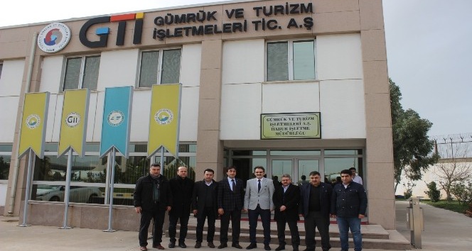 Cizre TSO heyetinden Habur Mülkü İdare Amirlerine ziyaret