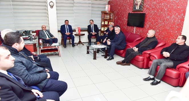 Başkan Gürkan, esnaf temsilcileri ile istişarede bulundu