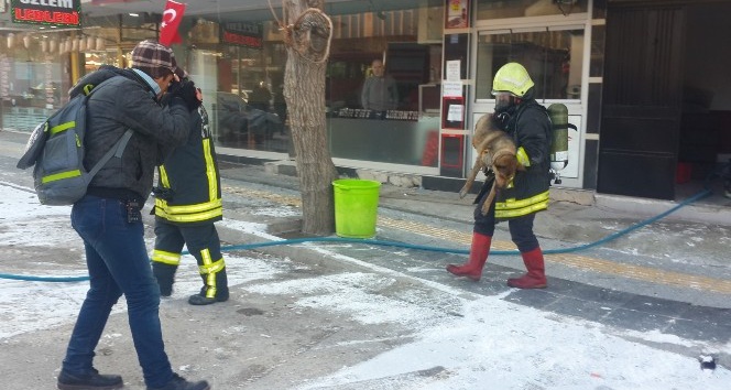 Çorum’da yangın