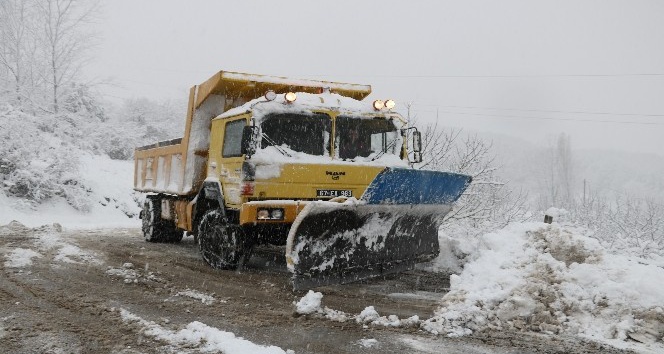 Zonguldak’ta 29 köy yolu ulaşıma kapandı