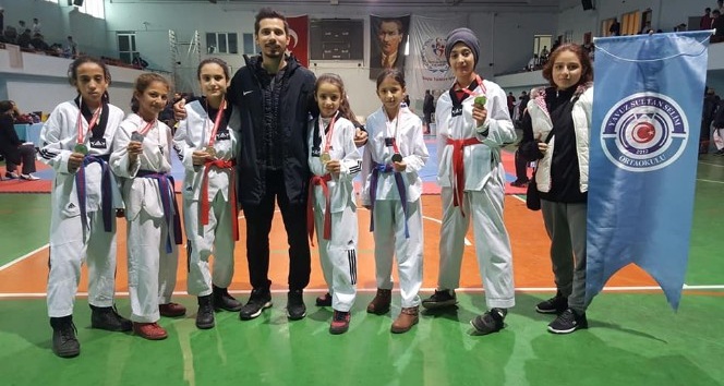 Taekwondo Gaziantep Şampiyonasında 7 Derece Birden
