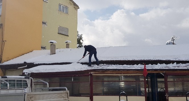 Karabük’te karla mücadele çalışmaları