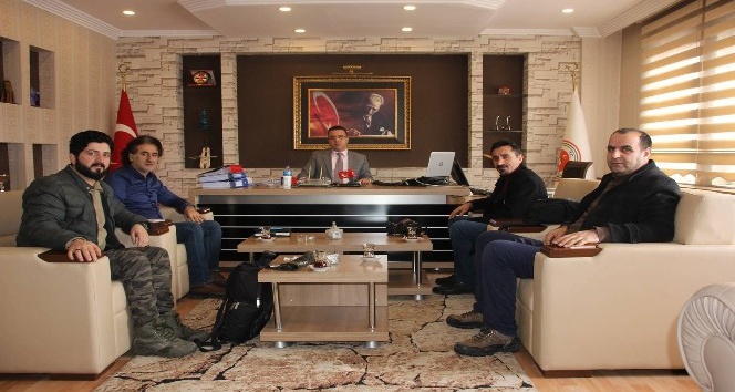 Gazetecilerden Başsavcı Mustafa Balık’a ziyaret