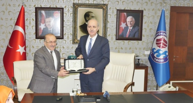 AK Parti Genel Başkan Yardımcısı Kurtulmuş’tan Başkan Gümrükçüoğlu’na ziyaret