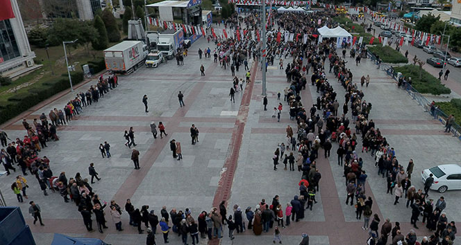 Antalya’da hamsi festivali izdihamı