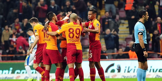 Galatasaray - Ankaragücü maçından kareler