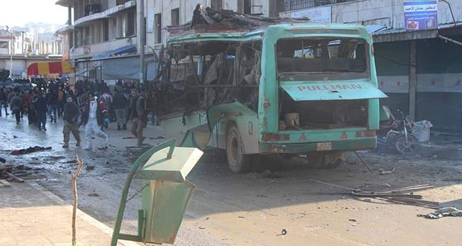 Afrin’de patlama: 2 ölü, 10 yaralı