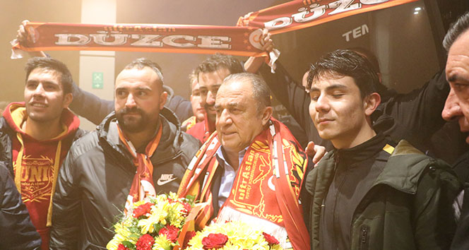 Galatasaray’a Bolu’da coşkulu karşılama