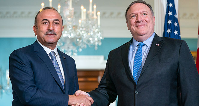 Dışişleri Bakanı Çavuşoğlu ABD’li mevkidaşı Pompeo ile görüştü
