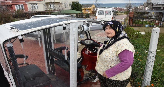 ’Kezban Teyze’ köyüne güneş enerji santrali kurdu