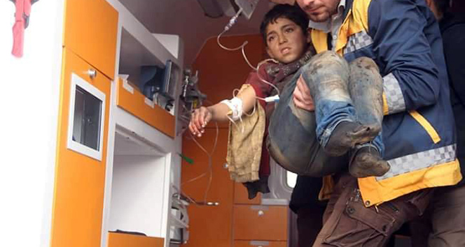 Afrin’de patlayıcı infilak etti, 1 çocuk yaralandı