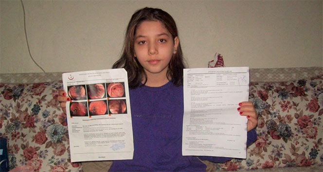 13 yaşındaki Nisanur’un minik bedeni 2 hastalığı birden taşıyor
