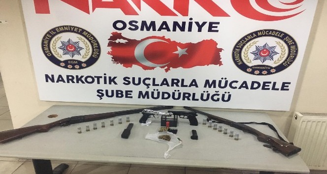 Osmaniye’de uyuşturucu operasyonu