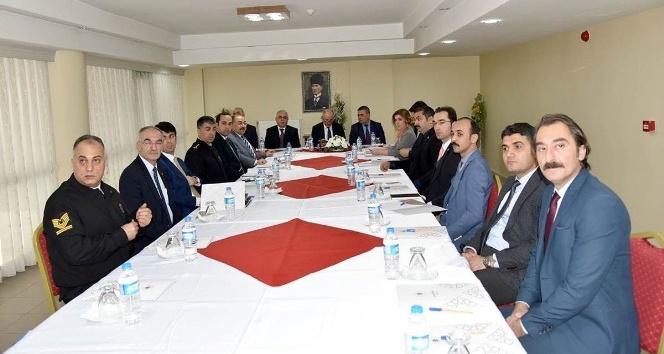 Karaman’da seçim güvenliği toplantısı yapıldı