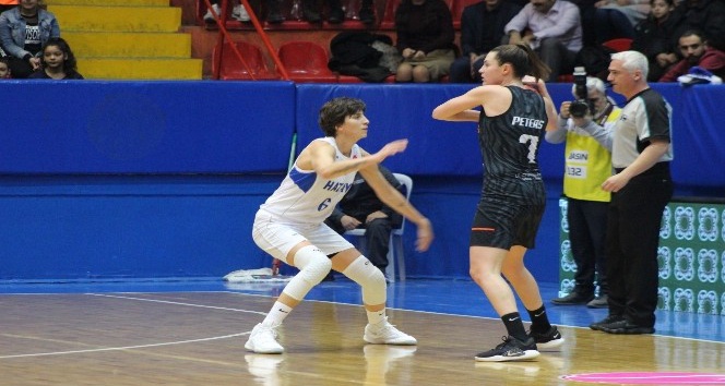FIBA Kadınlar Avrupa Ligi: Hatay Büyükşehir Belediyespor: 74 - Caroline Basket: 66