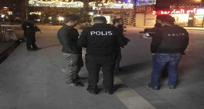 Kızıltepe polisinden asayiş uygulaması