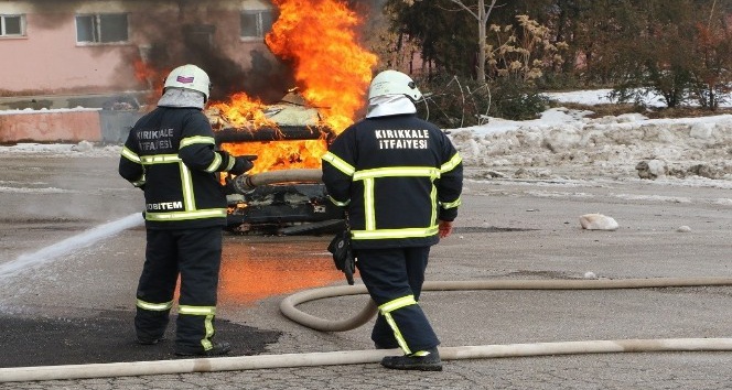 Kırıkkale itfaiyesi 736 olaya müdahale etti
