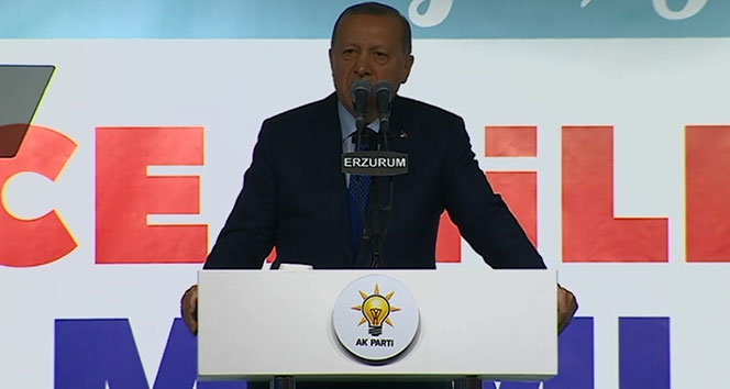 Cumhurbaşkanı Erdoğan: &#039;1 Nisan’da yıkım senaryoları kuranlara esaslı bir ders vereceğiz&#039;