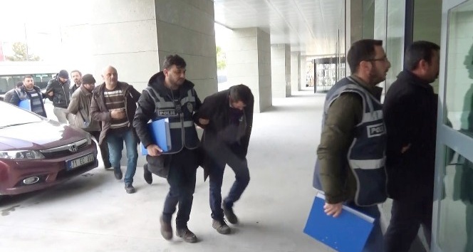Milyonluk vurgun yapan çete üyesi 11 kişi tutuklandı
